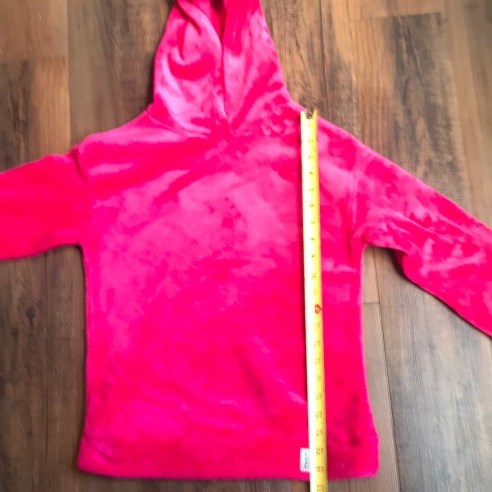 Lucky Brand Vibrant Pink Fuzzy Hoodie - Picture 5 of 9